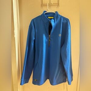 IZOD PerformX Fleece Quarterzip NWT